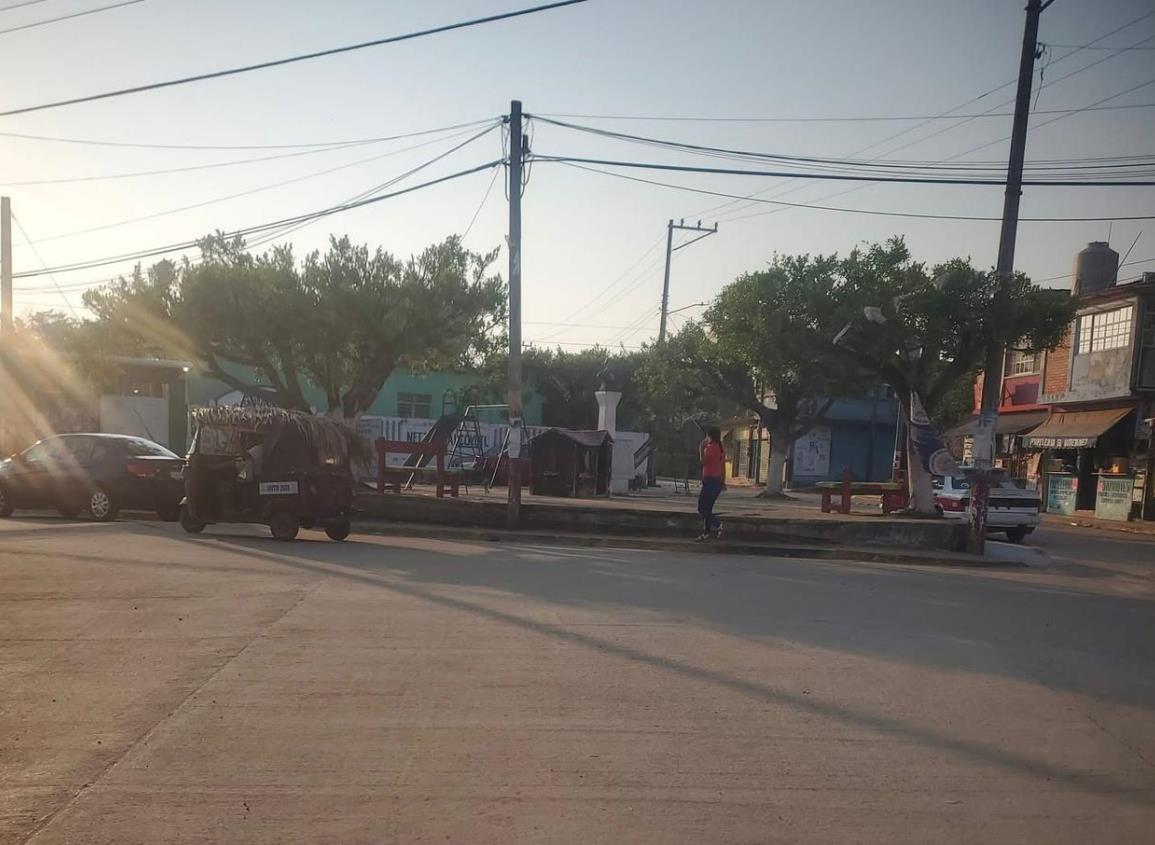 Mapachapa carece de alumbrado público; pobladores temen actos delictivos
