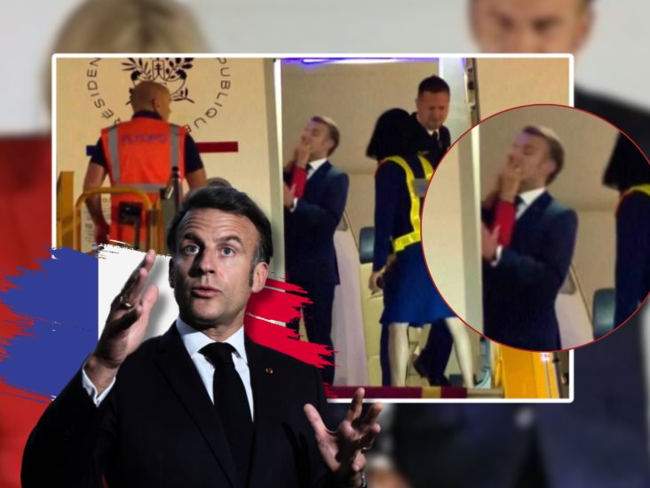 ¡Pasa hasta en las mejores familias! presidente de Francia Emmanuel Macron fue cacheteado por su esposa  (+VIDEO) 