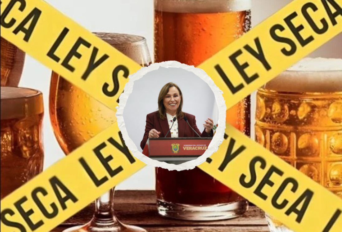 Rocío Nahle confirma ley seca sábado y domingo por elección en Veracruz