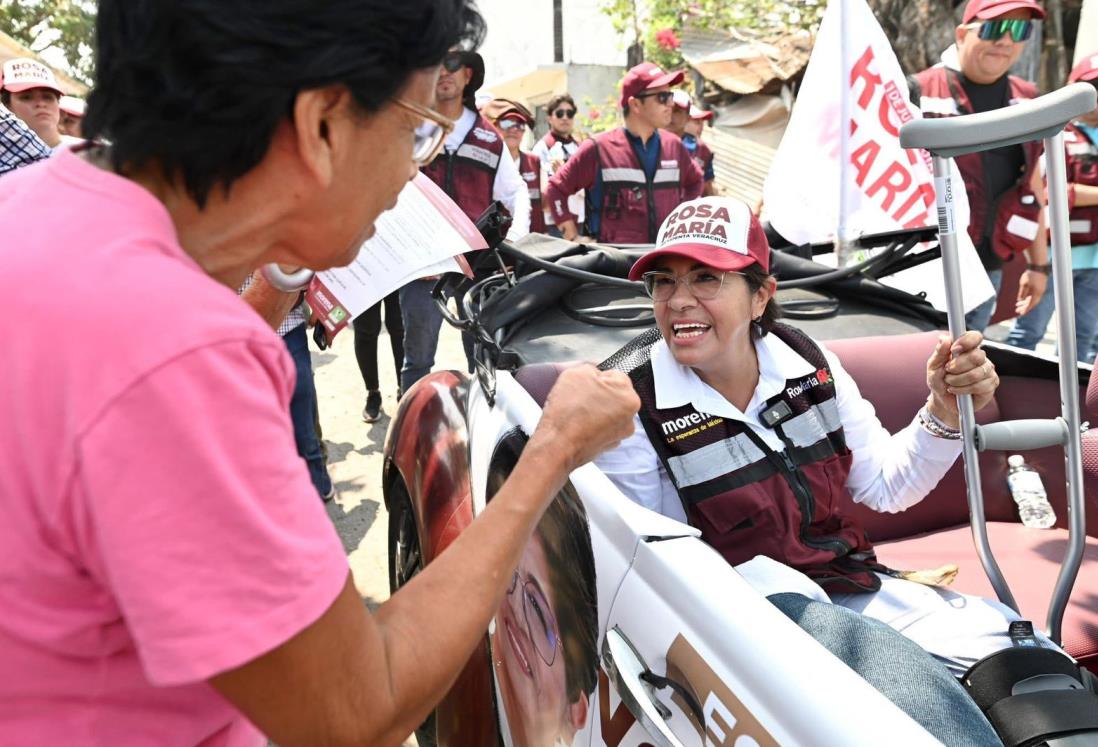 Ni la guerra sucia y ni la presencia de "Riquín Canallín" detendrán nuestro triunfo en las urnas: Rosa María
