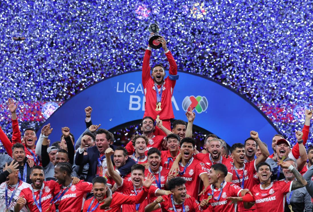 Logra Toluca su título 11 en el futbol mexicano