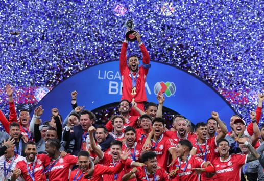 Logra Toluca su título 11 en el futbol mexicano