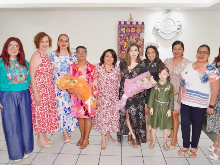 Club de Leones de Veracruz realiza festejo para las mamás leonas, por el Día de las Madres 