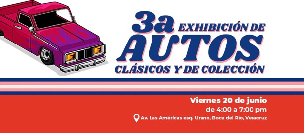 Anuncian exhibición de autos clásicos en Veracruz | Fecha y hora