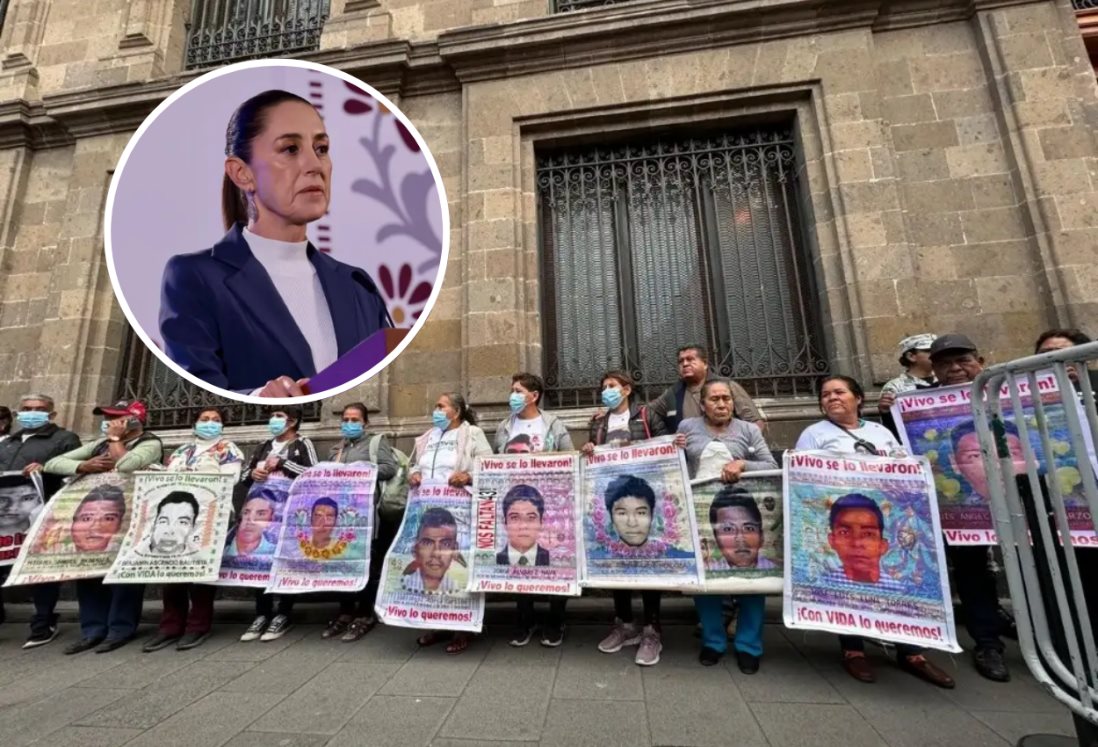 Claudia Sheinbaum se reunirá con padres de 43 normalistas desaparecidos