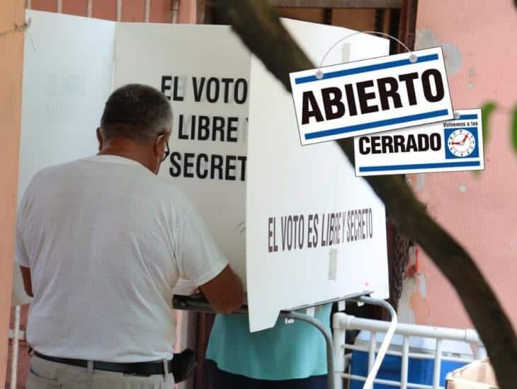 Elecciones 2025: A esta hora abrirán y cerrarán las casillas para votar en Veracruz