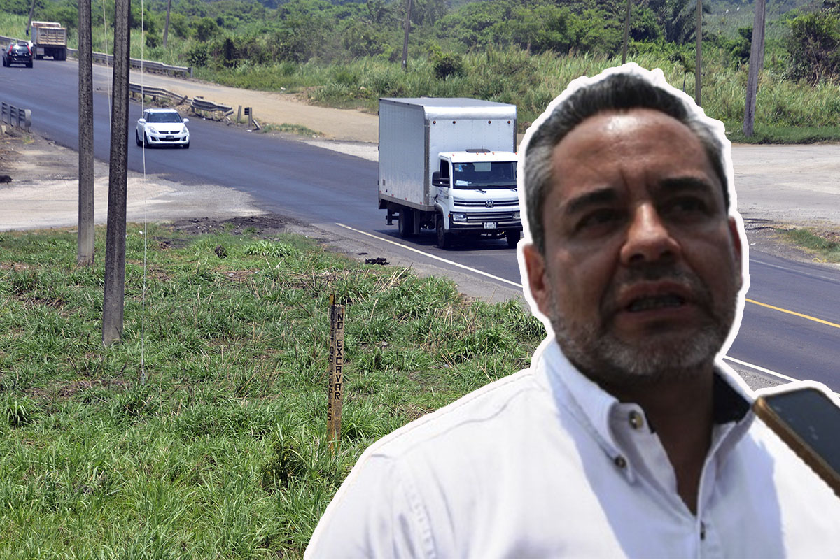 Advierten zona de riesgo en carretera industrial del sur de Veracruz; necesario estudio a ductos de Pemex | VIDEO