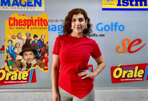 Actriz xalapeña Karina Gidi dará vida a mamá de Chespirito en la bioserie Sin querer queriendo (+VIDEO) 