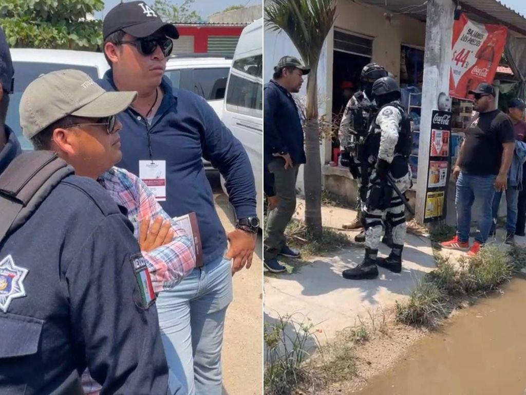 Choapenses retienen y confrontan a encuestadores de Bienestar, ¿psicosis electoral?
