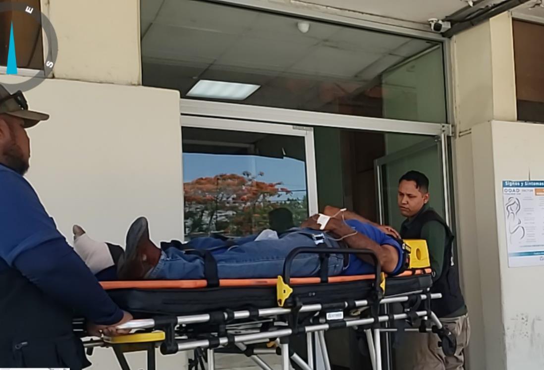 Tráiler arrolla a pareja en moto en Cosamaloapan