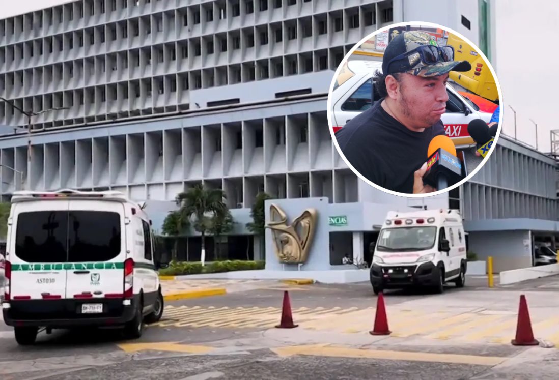 Mujer tiene un mes hospitalizada por falta de ambulancia para trasladarla a CDMX; su hijo reprocha al IMSS de Veracruz