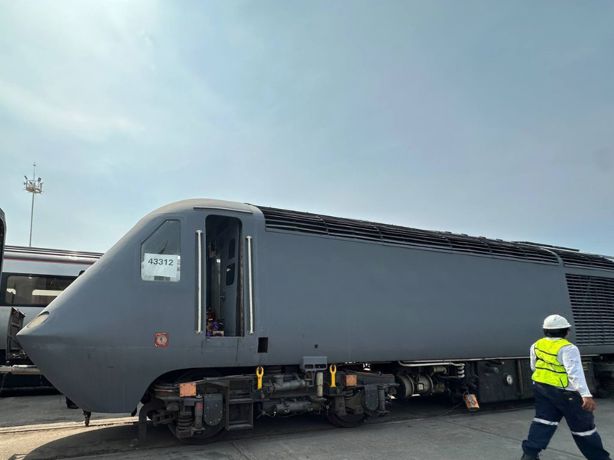 Tren Interoceánico: así son las locomotoras y vagones que llegaron a Coatzacoalcos