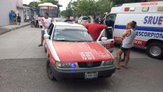 Taxi atropella a estudiante en la colonia Tarimoya en Veracruz