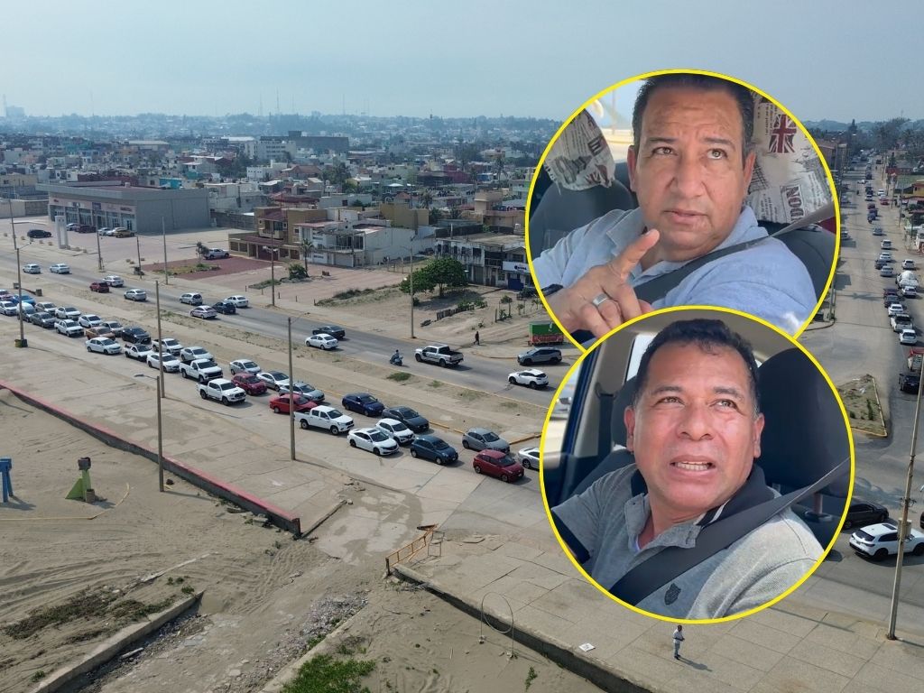 Automovilistas inconformes por reparaciones en Malecón de Coatzacoalcos, acusan mala planeación | VIDEO