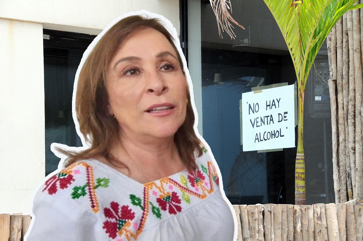 Rocío Nahle pide a restauranteros y comerciantes de Veracruz respetar ley seca