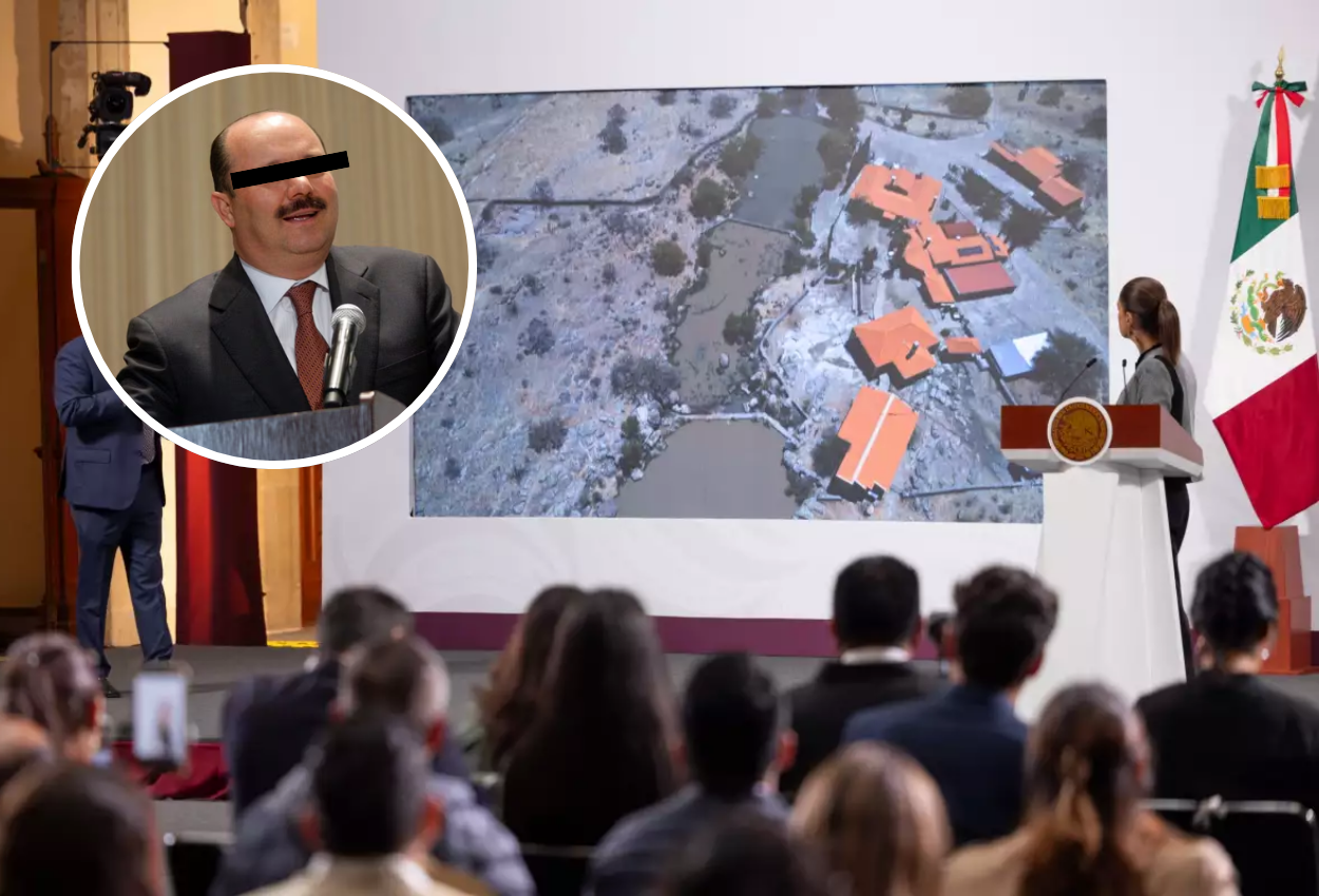 Conagua recupera presas irregulares en rancho del exgobernador de Chihuahua, César Duarte