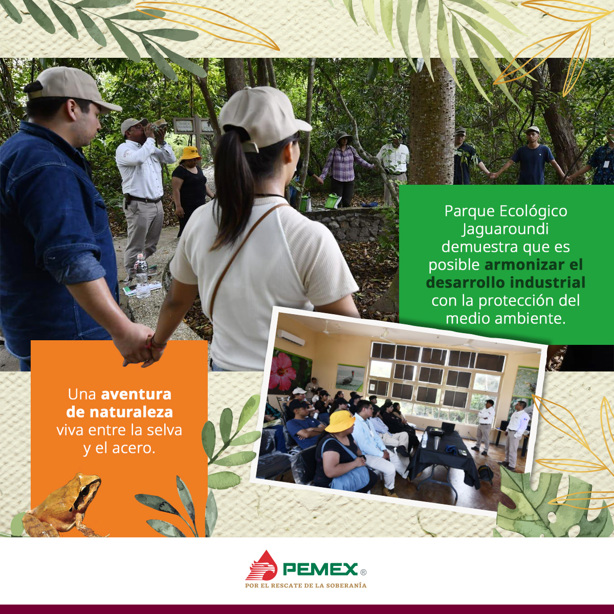 Este parque de Pemex es considerado emblema de la conservación ambiental en Coatzacoalcos