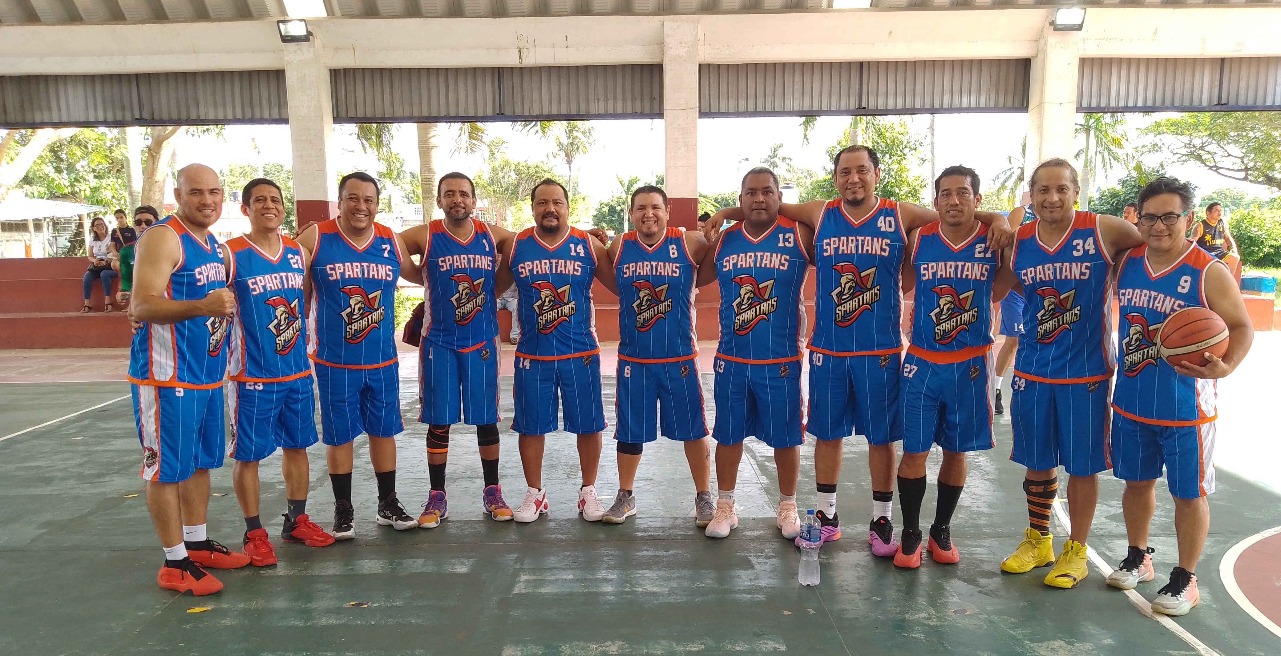 Jornada kilométrica en el basquetbol La Noria