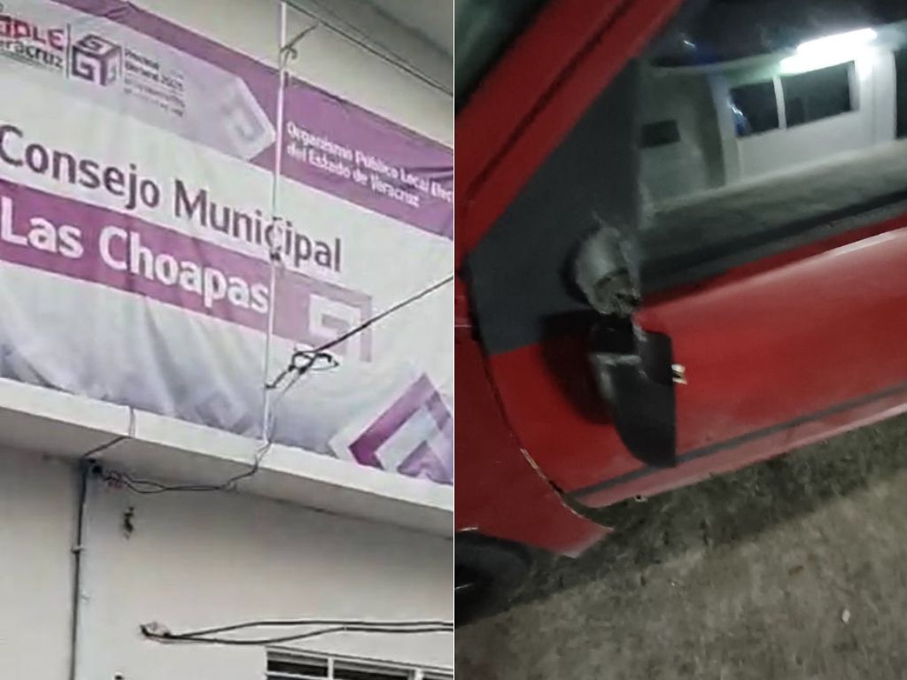 Fue a dar mantenimiento al clima del OPLE y le vandalizan su auto en Las Choapas