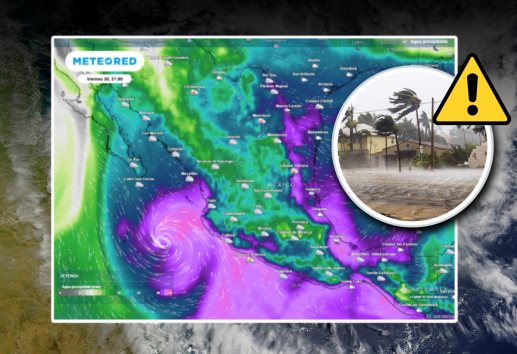 ¡Ya viene! ciclón tropical Alvin, así es como Veracruz y otros estados se verán afectados