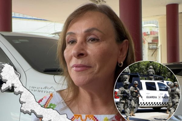 Sin precedente, despliegue de seguridad en Veracruz: Rocío Nahle en Tihuatlán (+VIDEO)