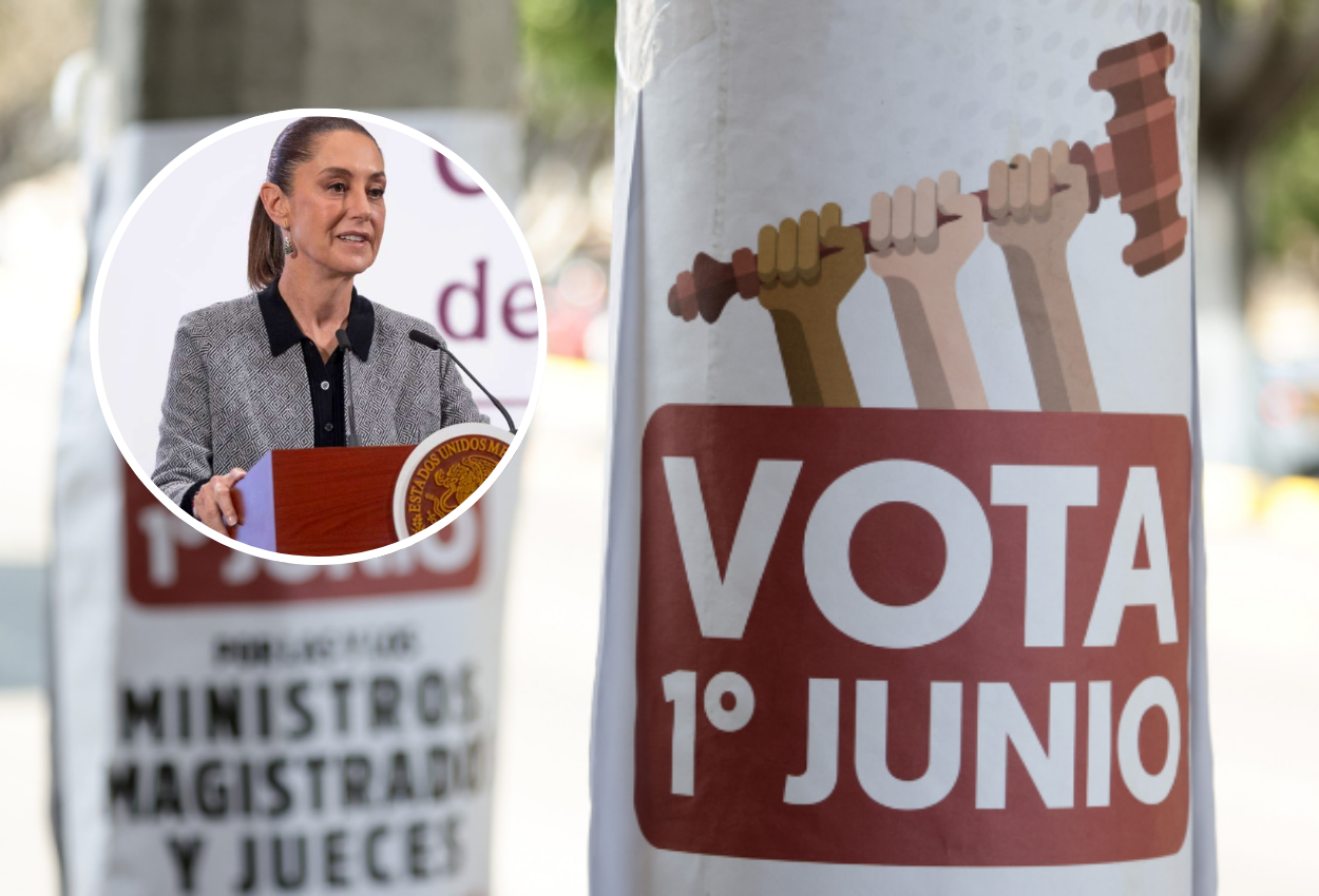 Salgan a votar: Claudia Sheinbaum llama a la participación masiva en la elección al Poder Judicial