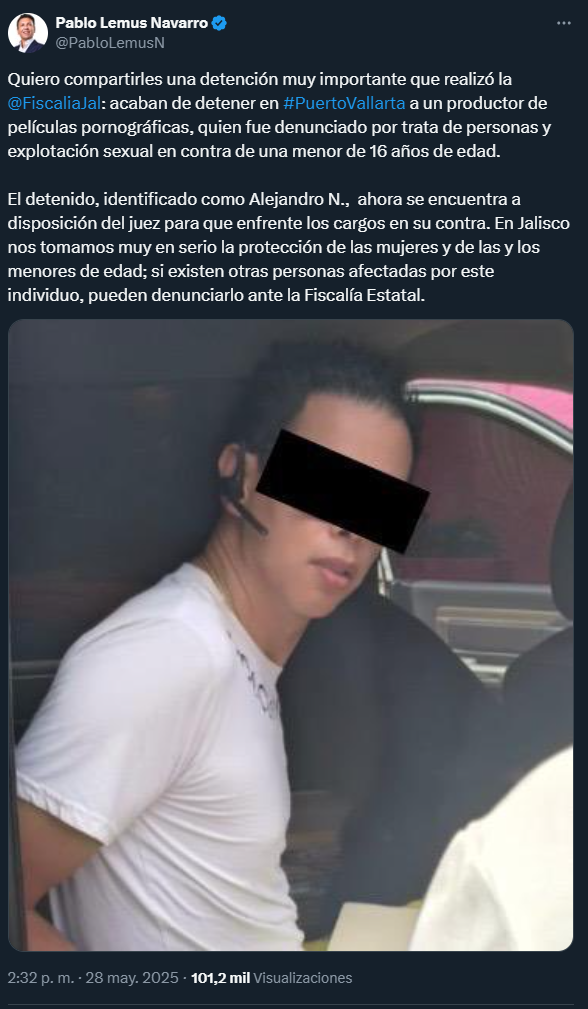 ¿Por qué detuvieron a Alex Marín? De esto lo acusan en Jalisco