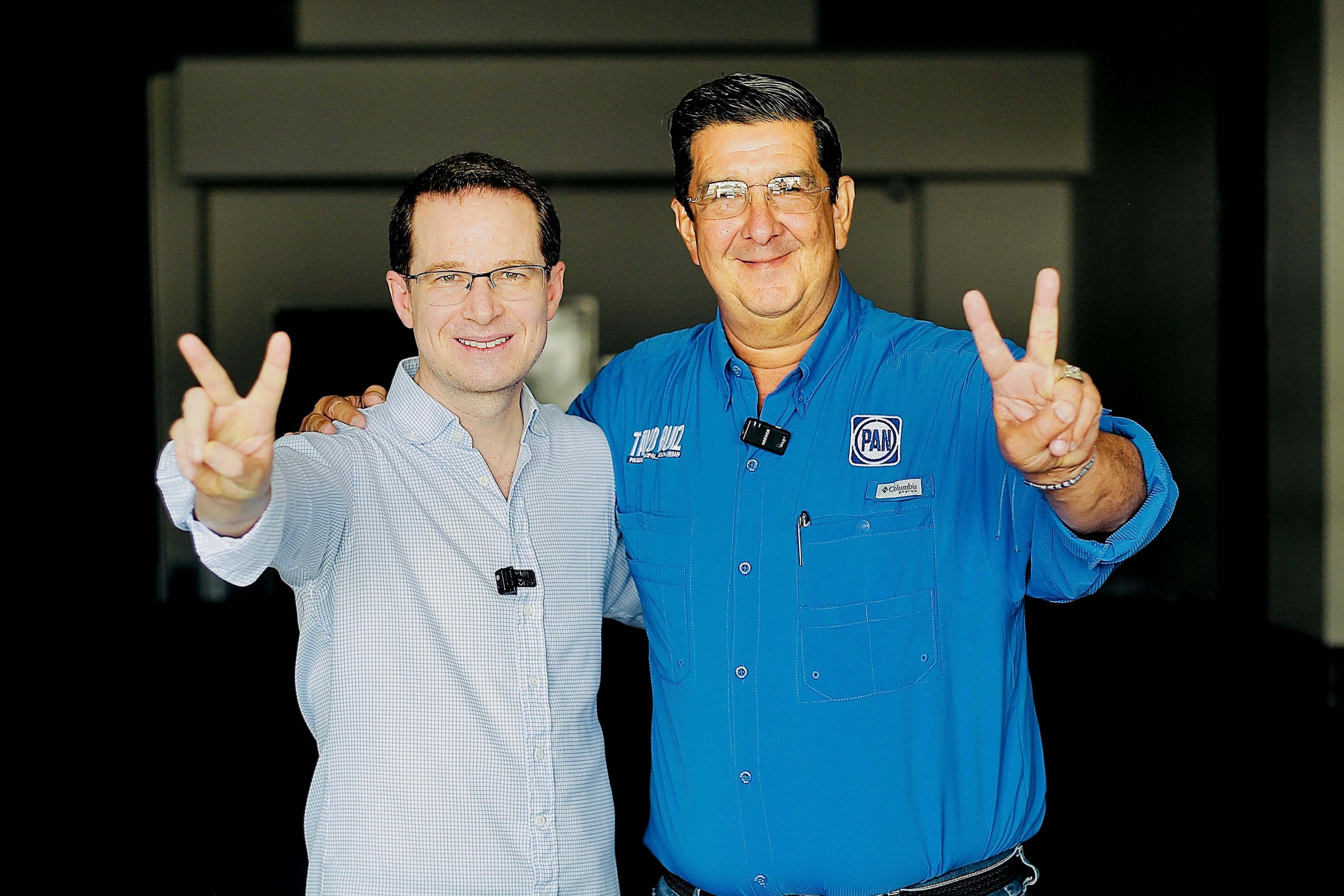 Tavo Ruiz se reúne con líderes nacionales del PAN: Alvarado contará con todo el respaldo del panismo nacional