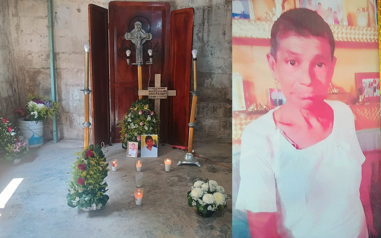 Dan ultimo adiós a doña Lichita; conocida mujer que trabajó para cientos de familias nanchitecas
