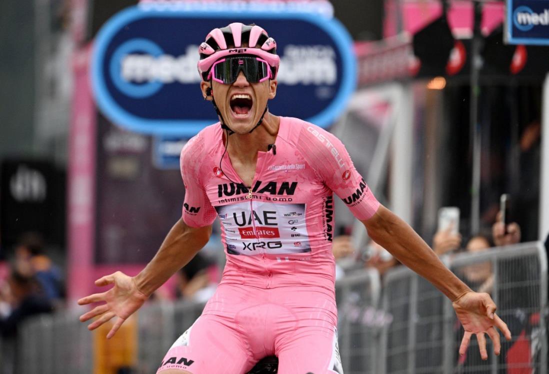 Gana Isaac del Toro la Etapa 17 del Giro Italiano