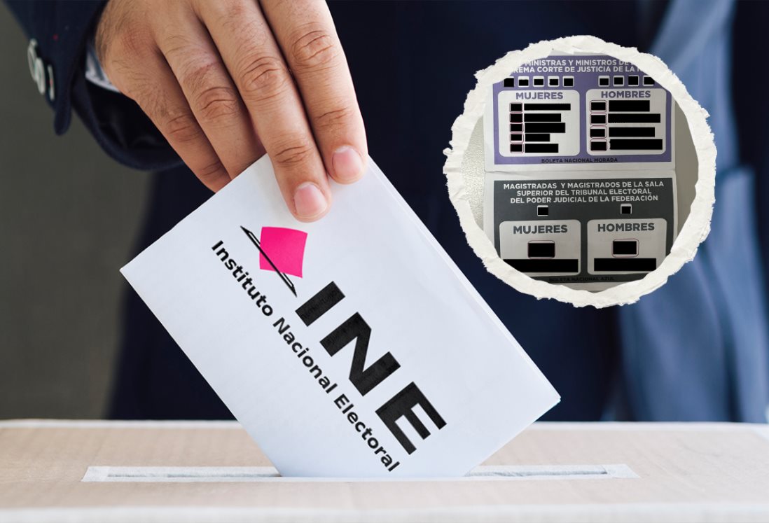 INE prohíbe reparto de acordeones previo a elección judicial del 1 de junio