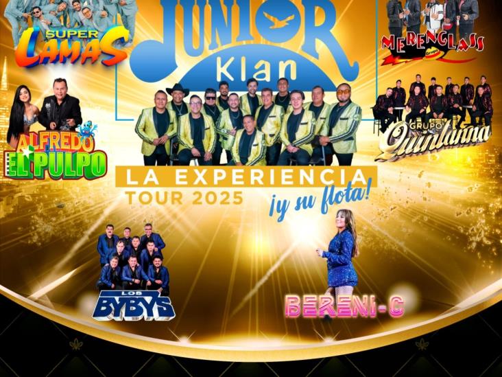 Junior Klan inicia cuenta regresiva para su show en el Teatro Metropólitan