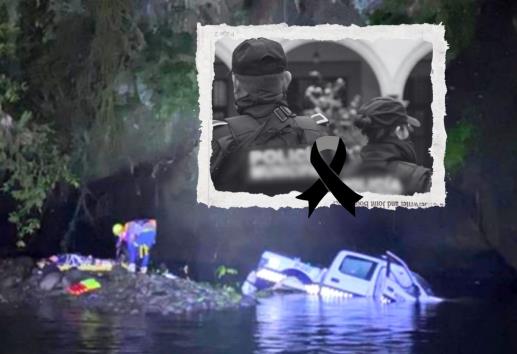 Confirman muerte de dos policías desaparecidos tras caer en barranca de Teocelo