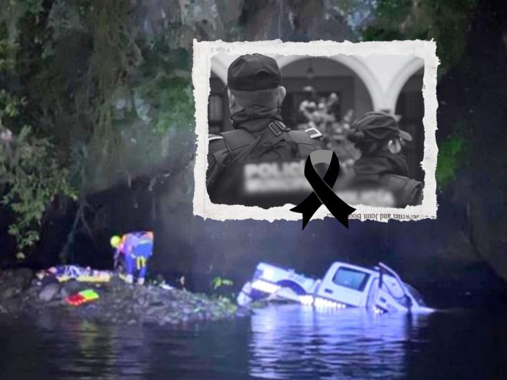 Confirman muerte de dos policías desaparecidos tras caer en barranca de Teocelo