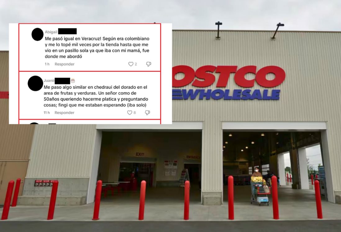 Mujeres en Veracruz denuncian que presuntos extranjeros las abordan en Costco, plazas y cafés