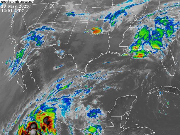 PC vigila depresión tropical que podría convertirse en tormenta en Veracruz