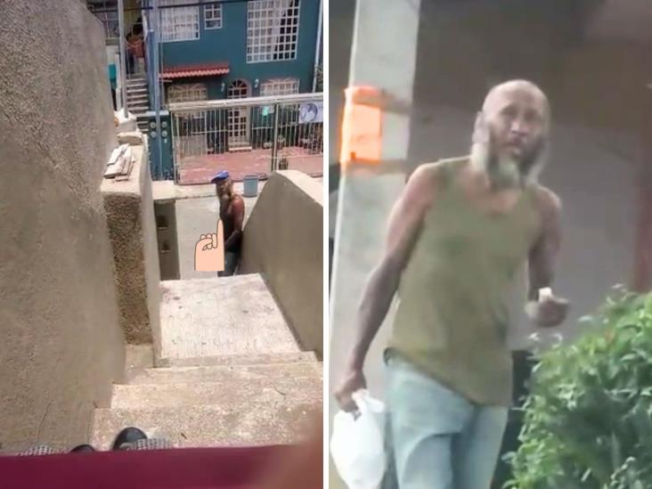 ¡Pero qué asco! Exhiben a sujeto acosando a menor de edad en Córdoba (+Video)
