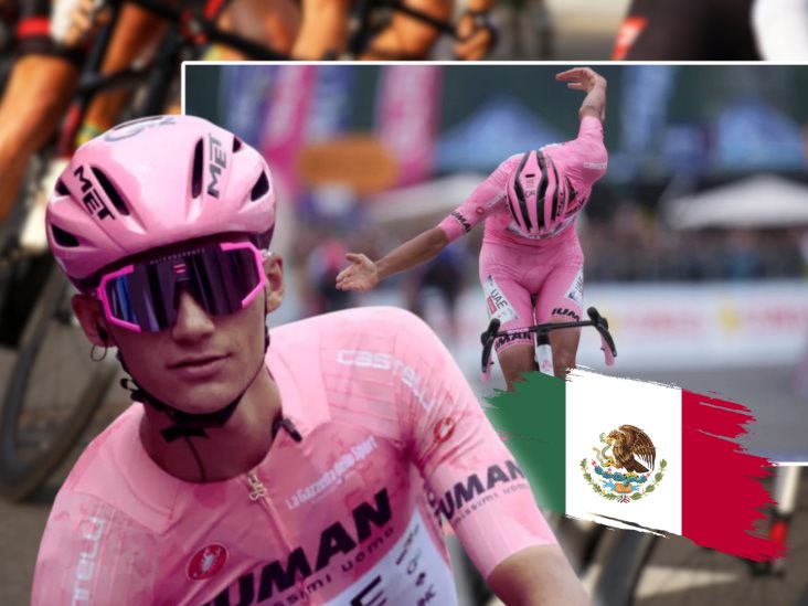 ¿Quién es Isaac del Toro, el ciclista mexicano que porta la maglia rosa en el Giro de Italia?