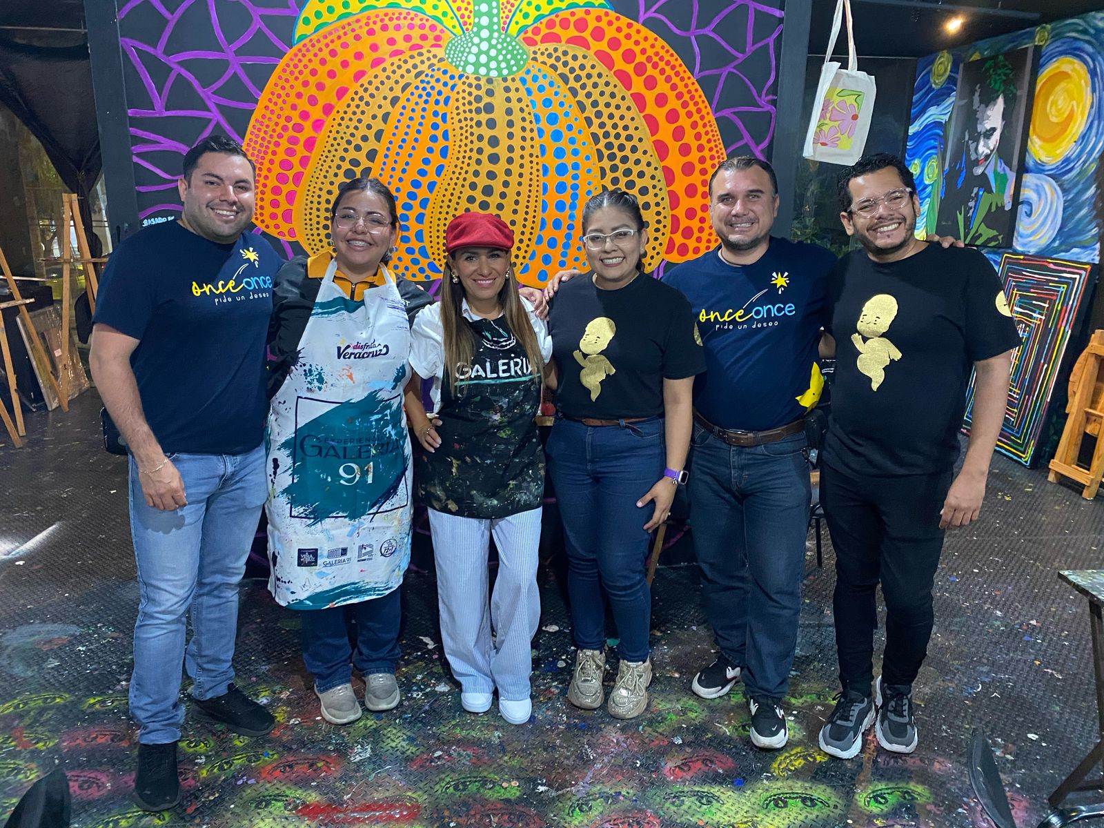 Once Once realiza el evento ‘Pintando con el corazón’ a favor de Karla