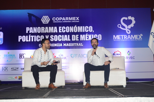 Coparmex Veracruz llevó a cabo su desayuno empresarial del mes de mayo