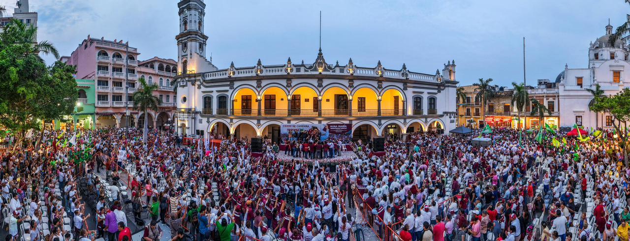Con triunfo contundente, haremos historia en Veracruz el 1 de junio: Rosa María