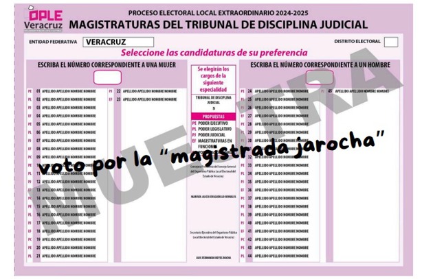 Elecciones Judiciales 2025: ¿Qué pasa si me equivoco al marcar mi boleta? esto debes hacer
