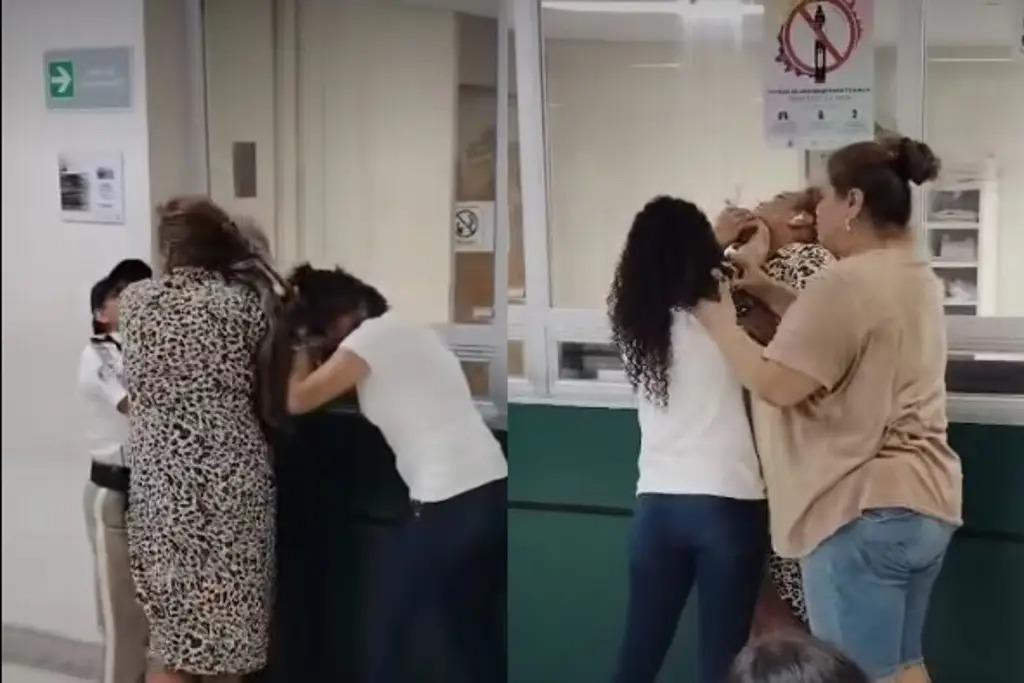 Se viraliza conflicto entre dos mujeres en Unidad Medica del IMSS en Veracruz
