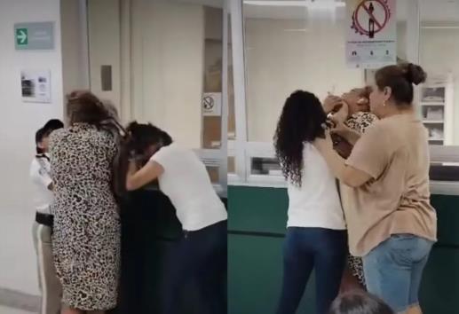 Se viraliza conflicto entre dos mujeres en Unidad Medica del IMSS en Veracruz