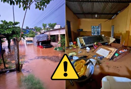 Lluvias causan daños en Acayucan, Oluta y Soconusco; alertan por más precipitaciones