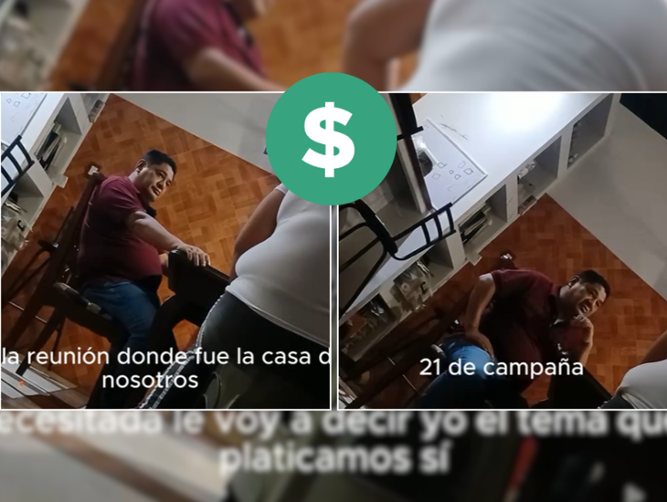 Captan a alcalde de Atzacan comprando votos para su esposa, Margarita Durán Alcántara(+VIDEO)