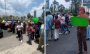 Bloquean carretera frente a la SEV en Xalapa; se desata caos vial