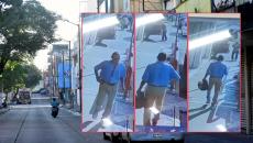 Exhiben a ladrón de casco para motociclista en el centro de Coatzacoalcos | VIDEO