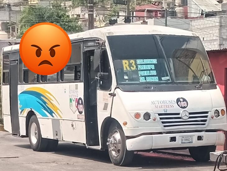 ¡Lo exhibieron! denuncian a chofer de transporte urbano en Córdoba; ¿por qué?