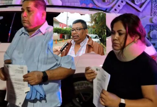 Denuncian a Manuel Téllez en Castillo de Teayo; por presunta agresión contra contrincante y su colaboradora (+VIDEO)